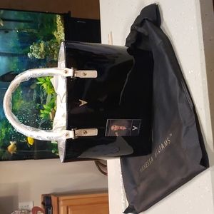 Patent Leather Tote Bag